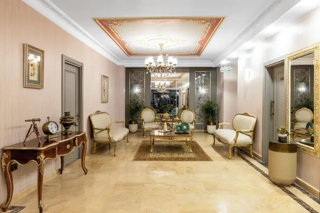 Lobby sitting area