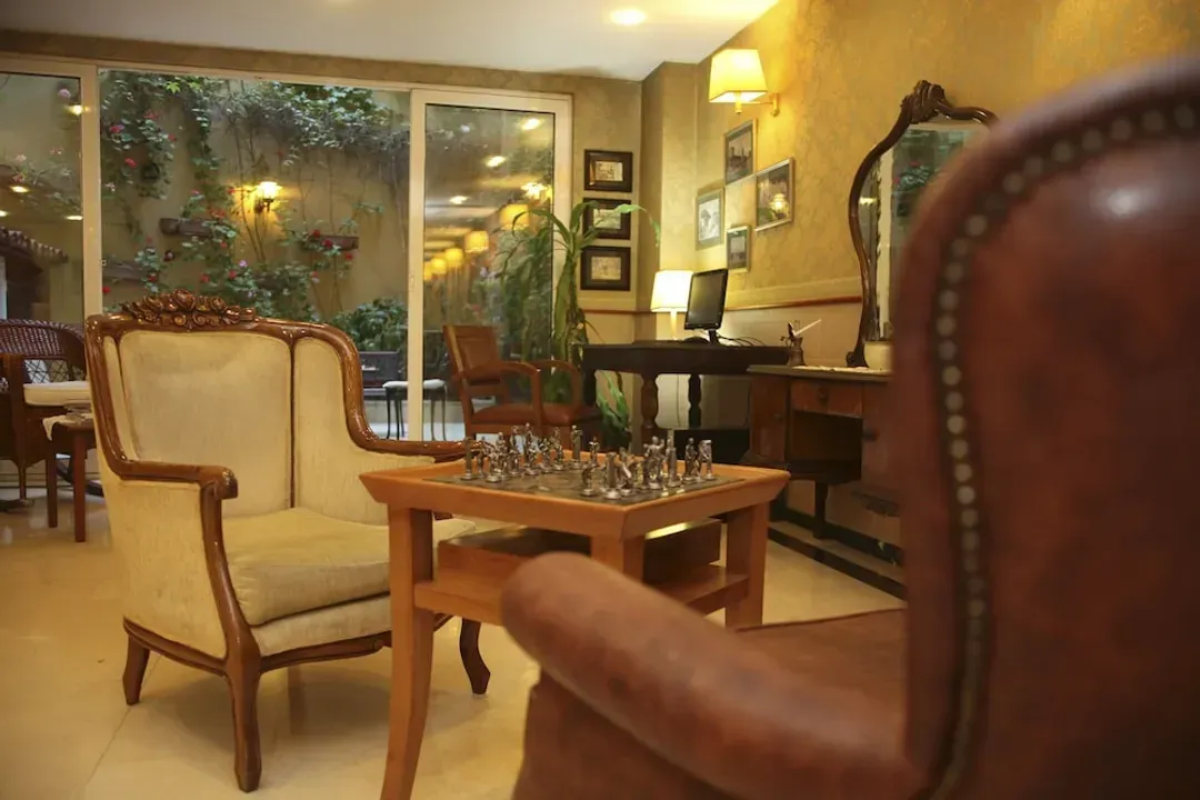 Lobby sitting area