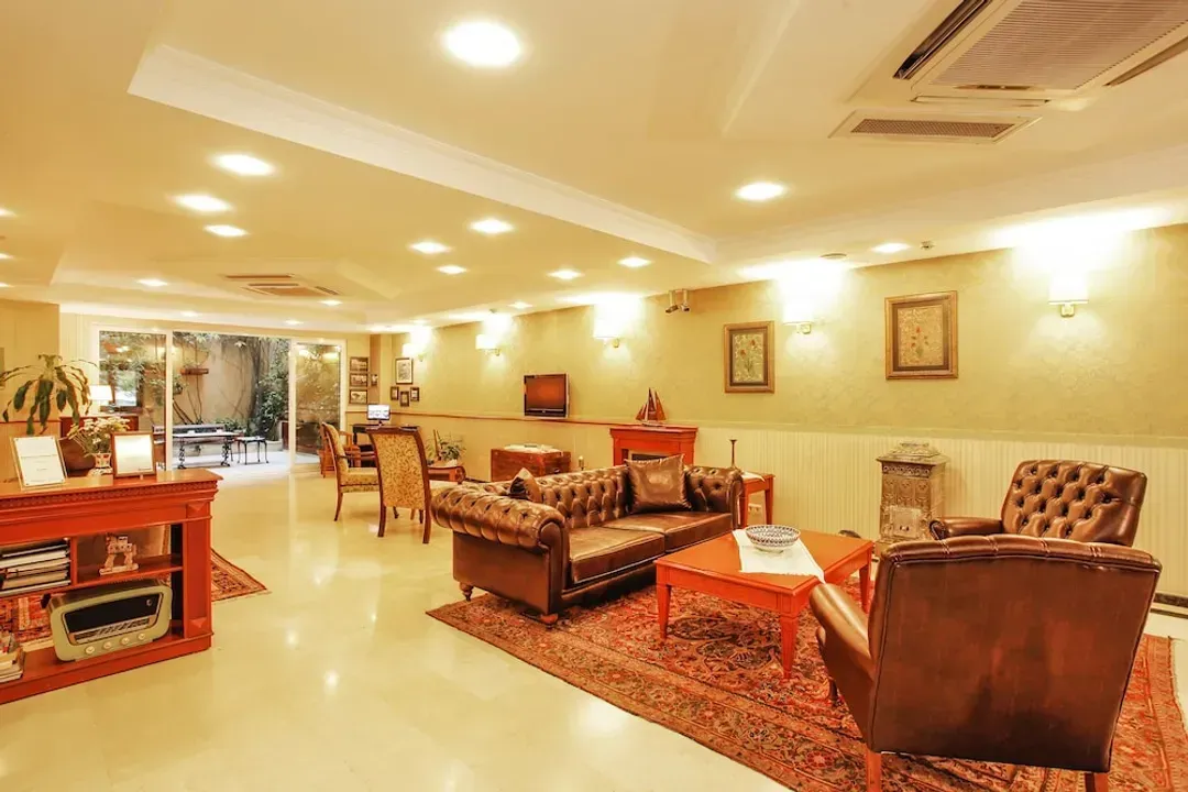 Lobby sitting area