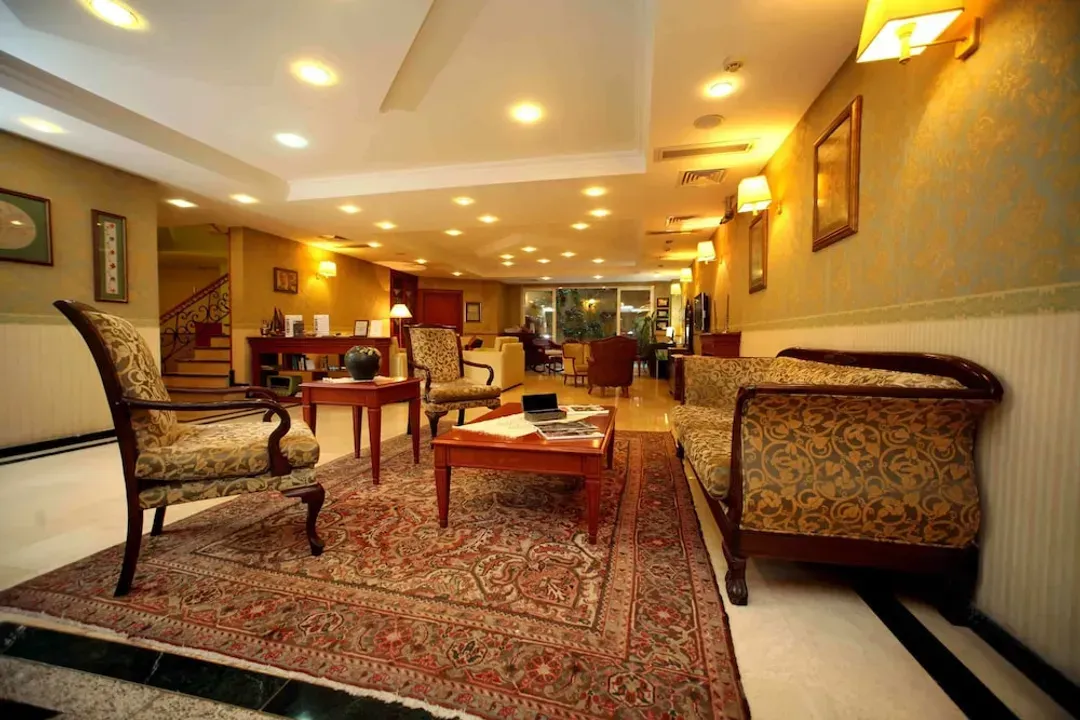 Lobby sitting area
