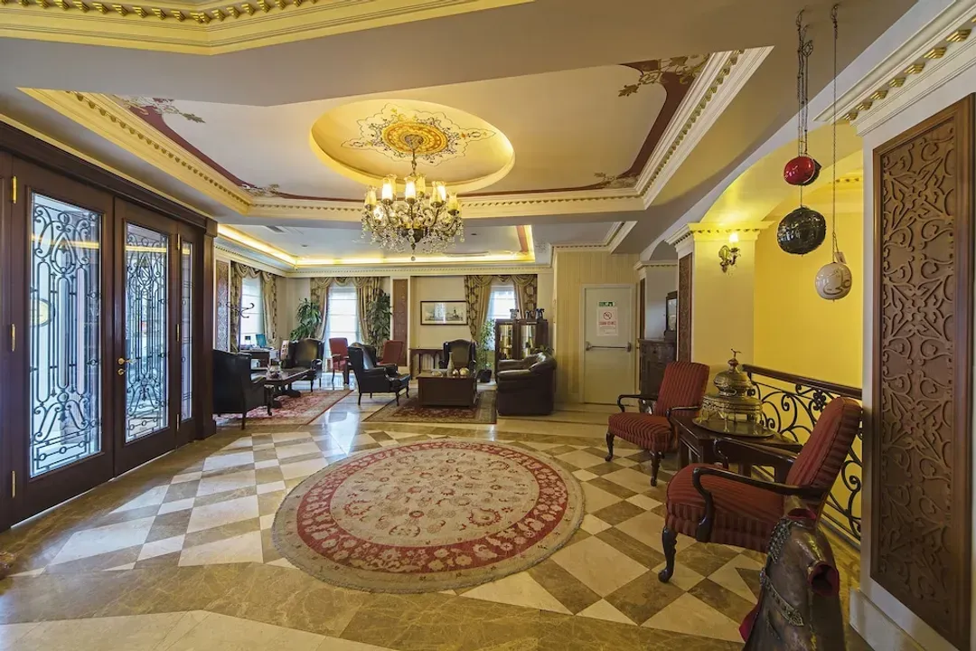 Lobby sitting area
