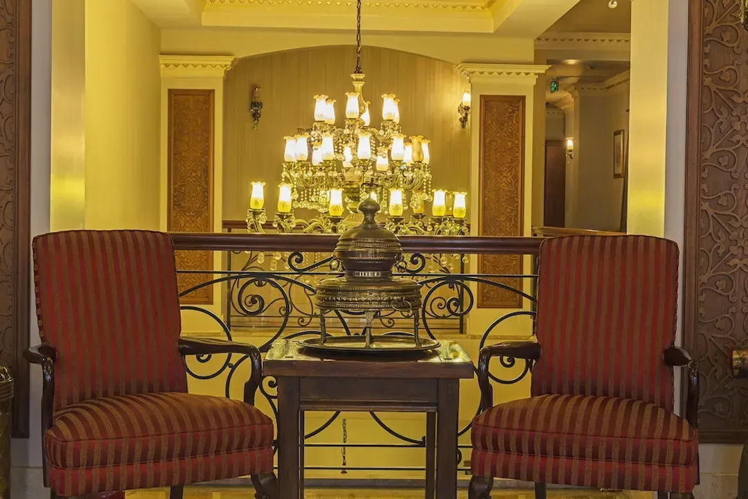 Lobby sitting area