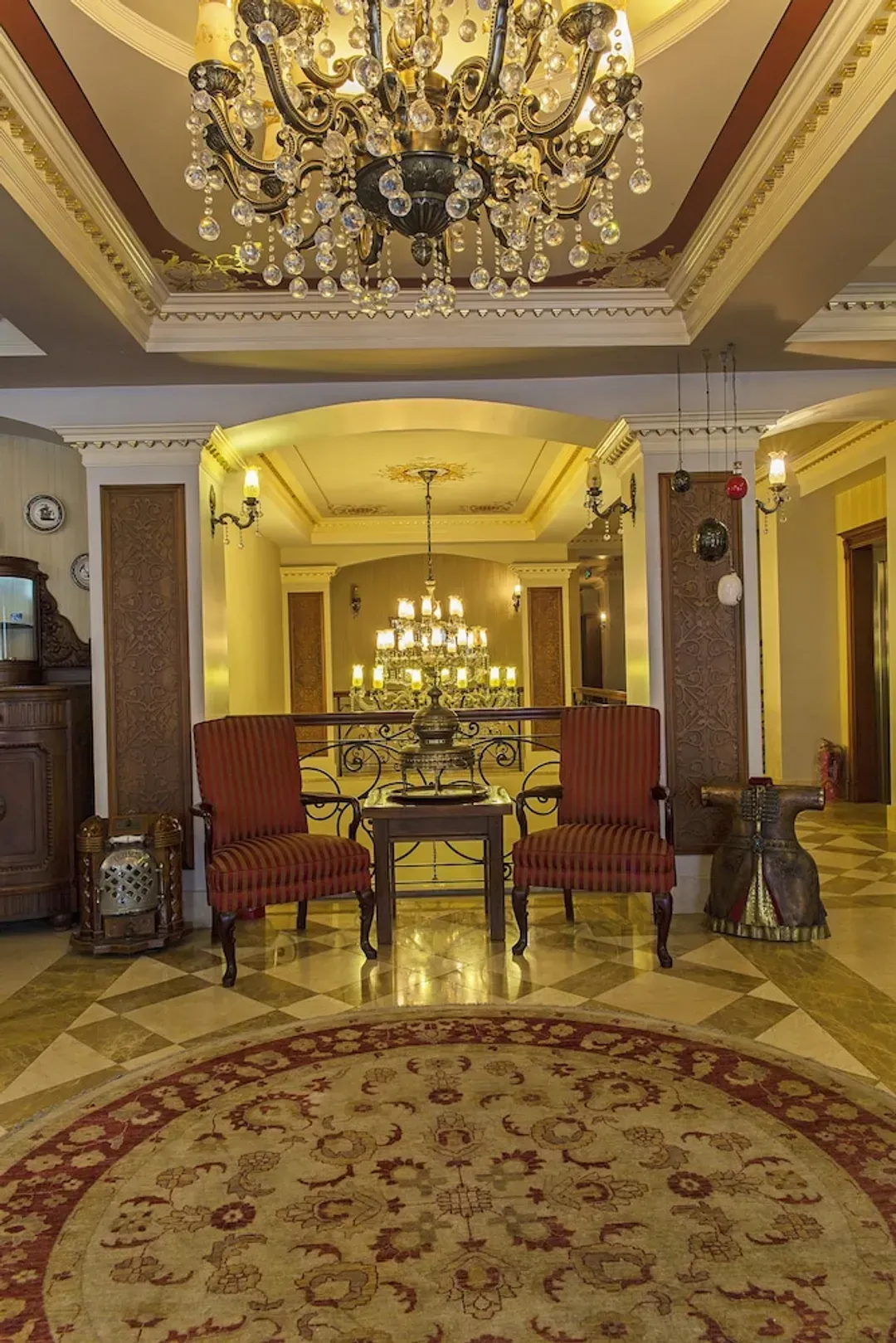 Lobby sitting area