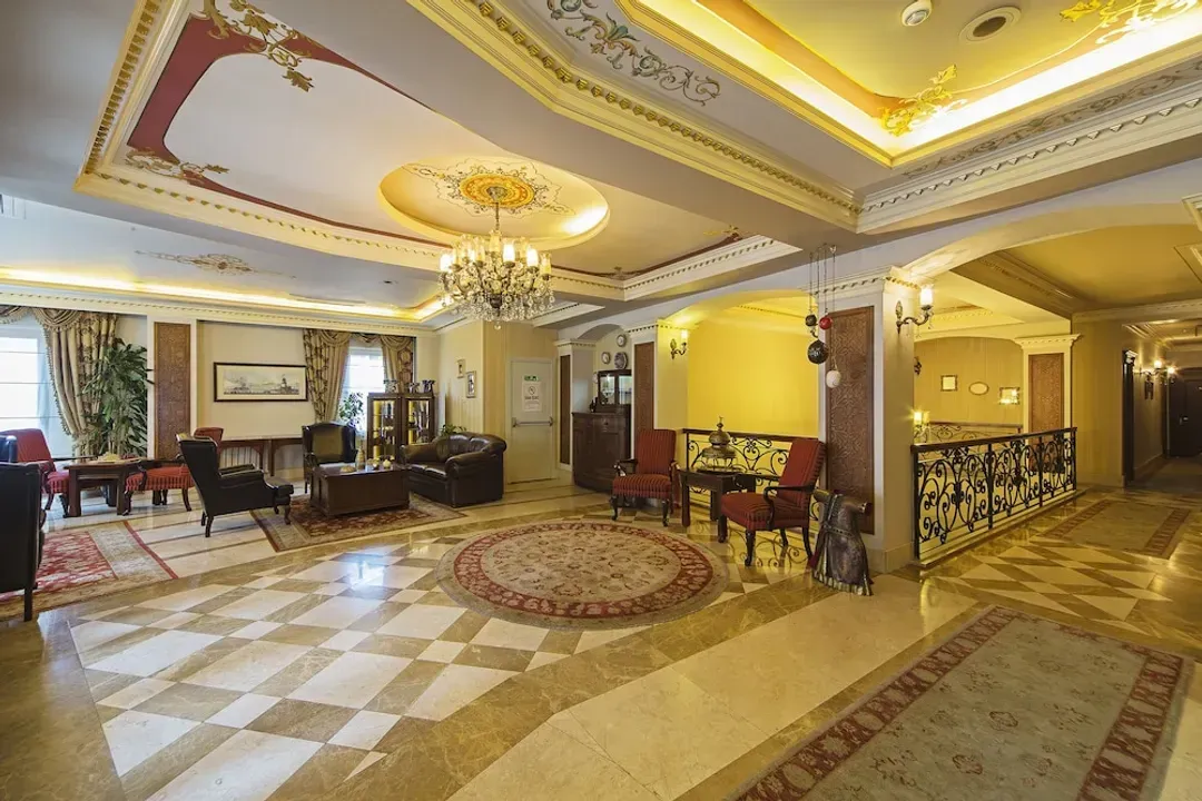 Lobby sitting area