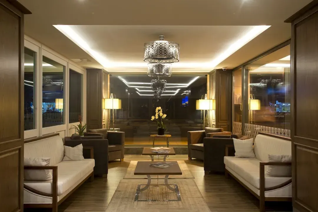 Lobby sitting area