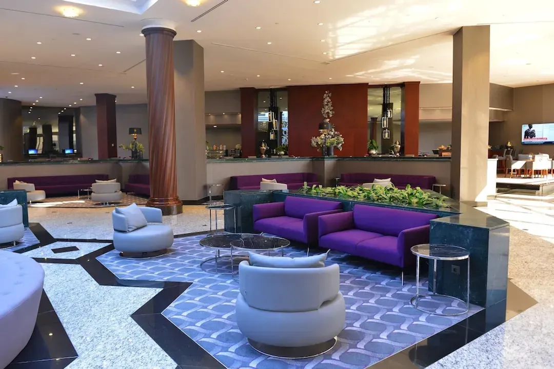 Lobby sitting area
