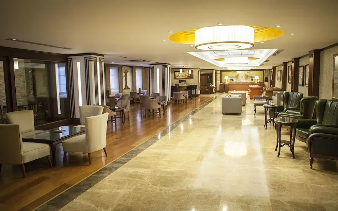 Lobby sitting area