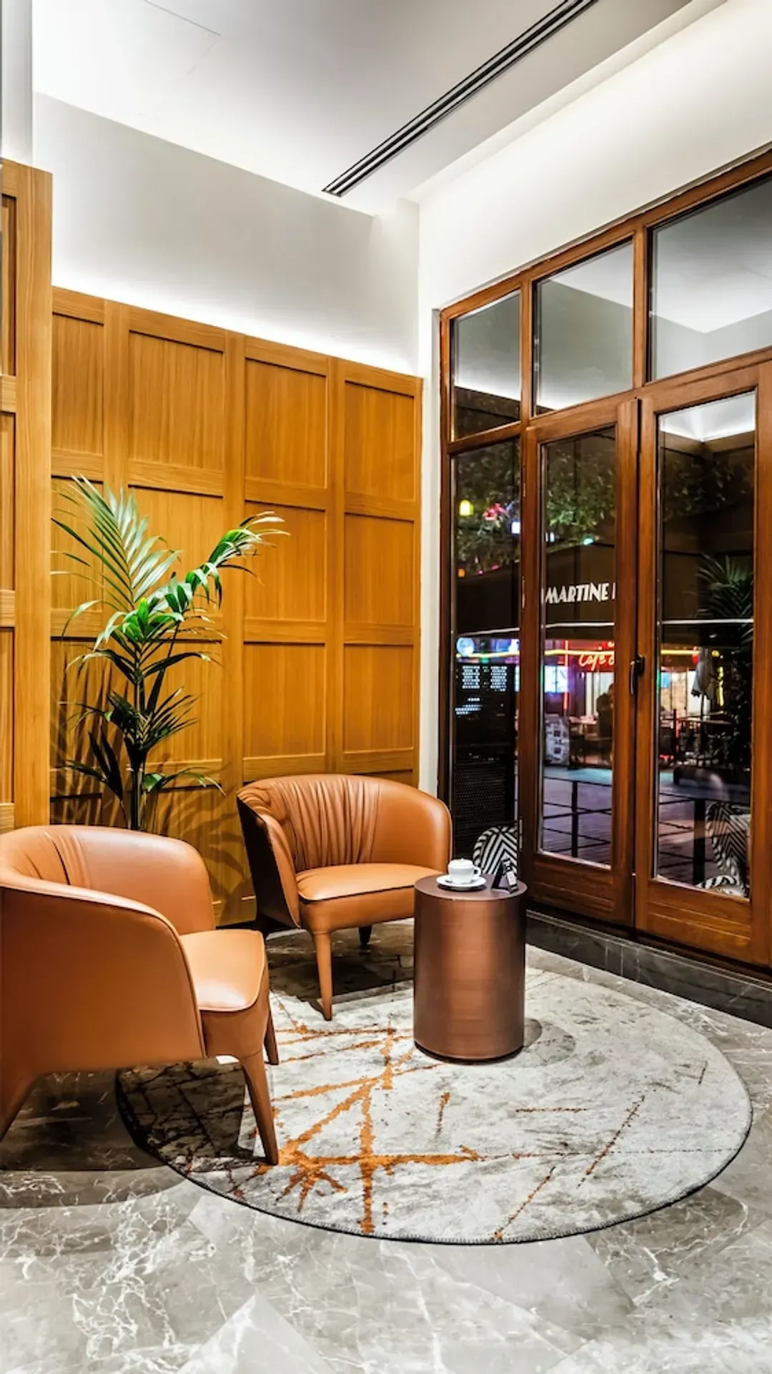 Lobby sitting area
