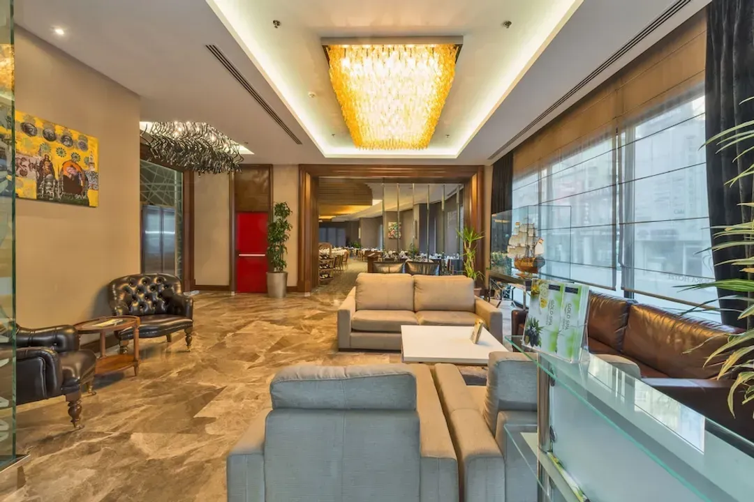 Lobby sitting area