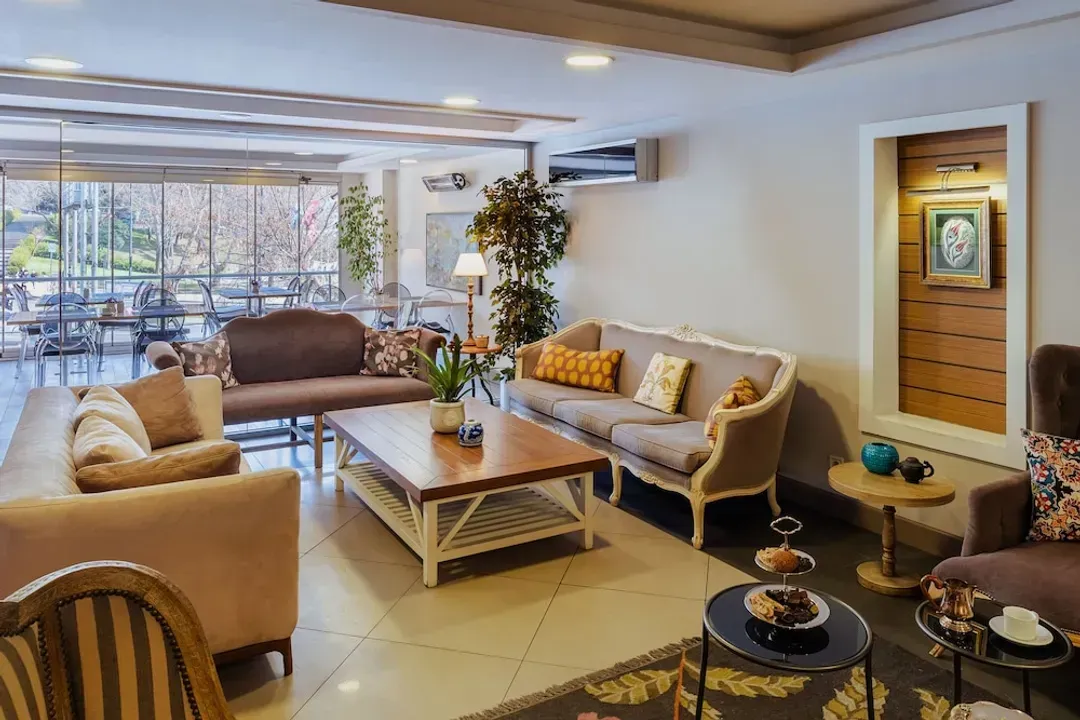 Lobby sitting area