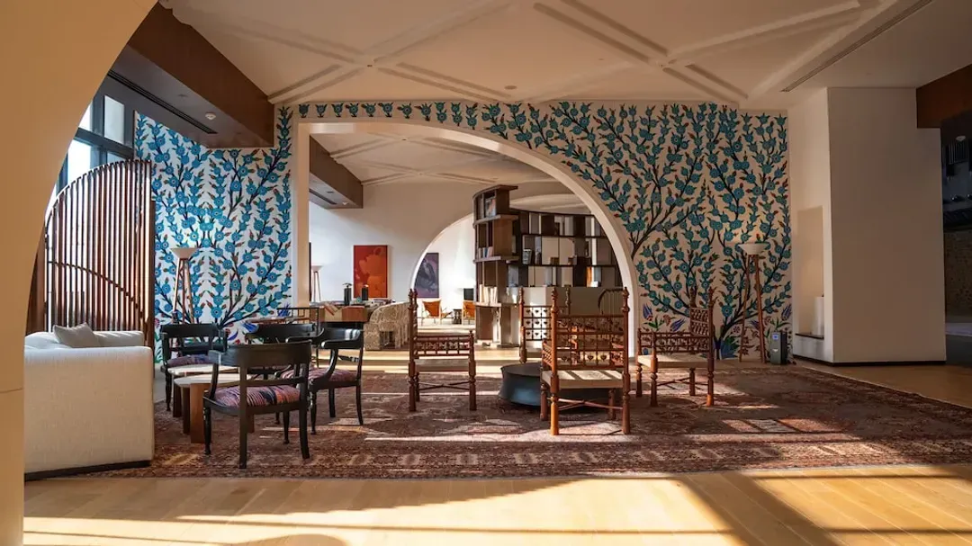 Lobby sitting area