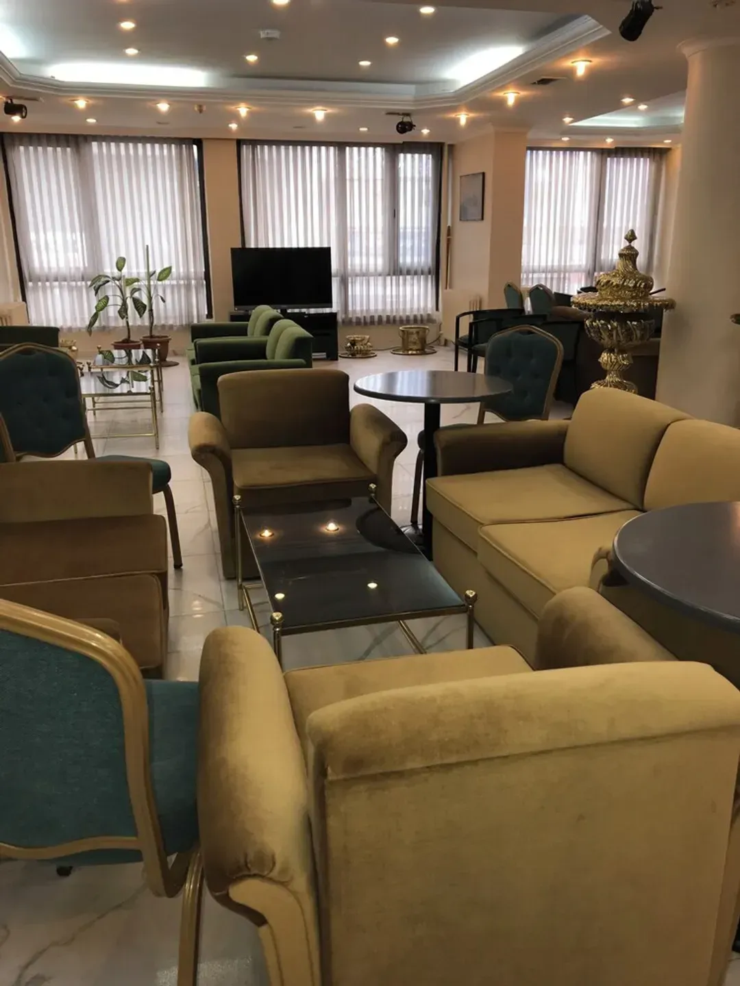 Lobby sitting area