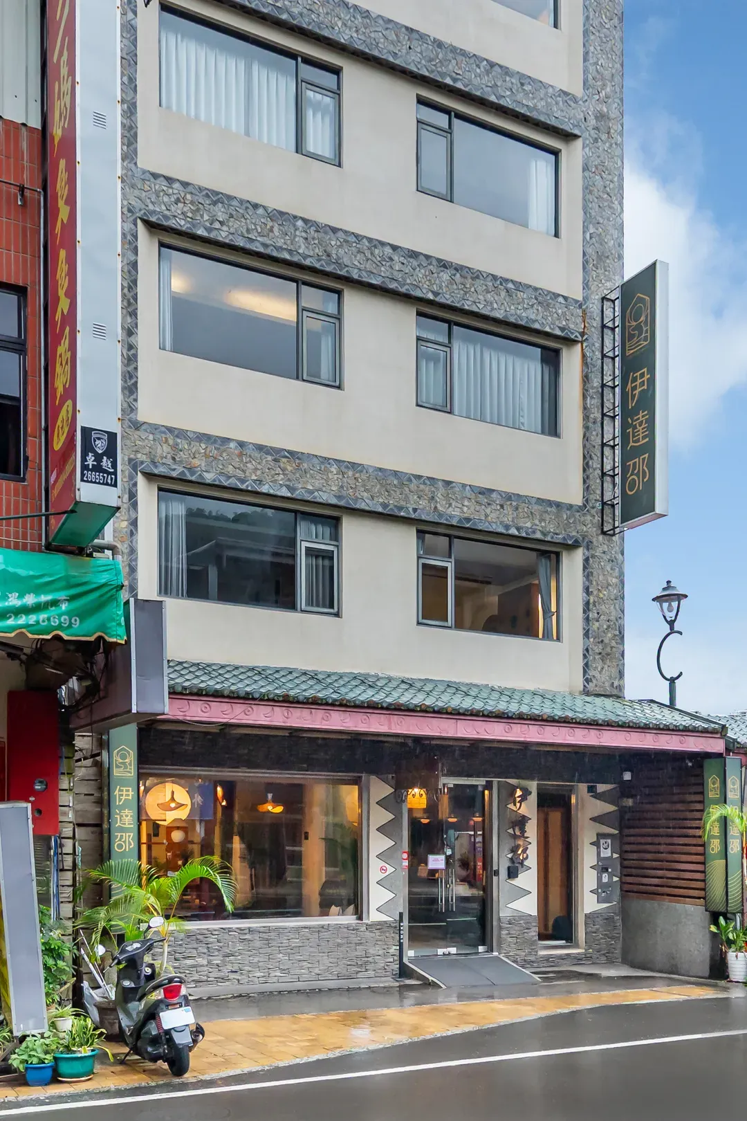 伊達邵智能入住旅宿丨電梯