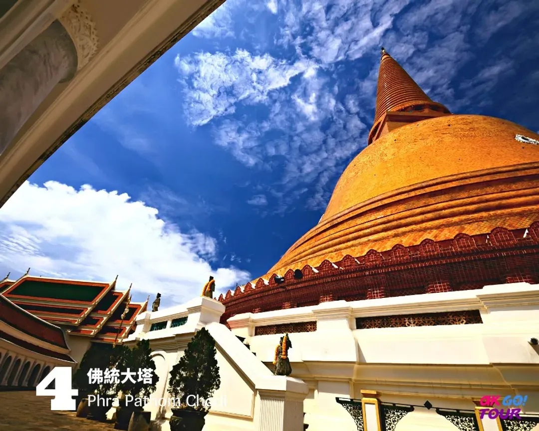【曼谷出發 · 私人包車】佛統大塔+海椰寺水上市場+網紅打卡餐廳+巨龍寺一日遊-5