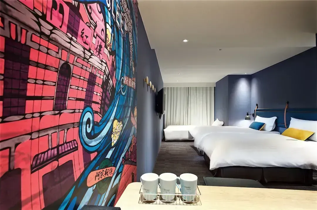 【High Speed Rail Holiday】 2-Day Free Travel at Just Sleep Taipei Ximen