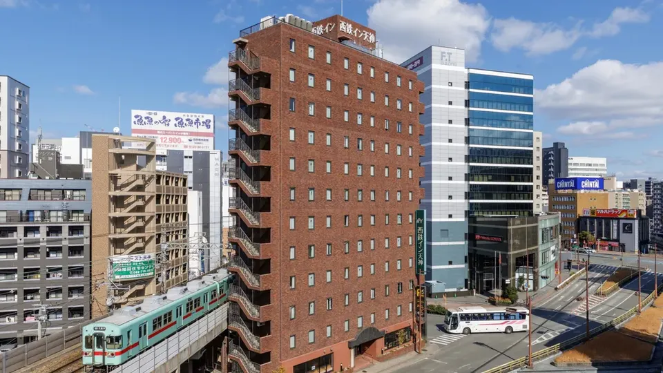 【福岡馬拉松推薦: 限定兩日預訂】天神西鐵INN｜近天神地下街&大丸百貨福岡天神店/西鐵福岡(天神)站&天神南站-1