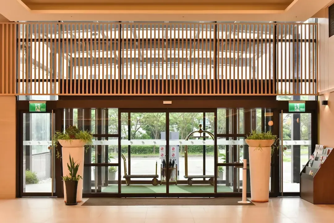Interior entrance