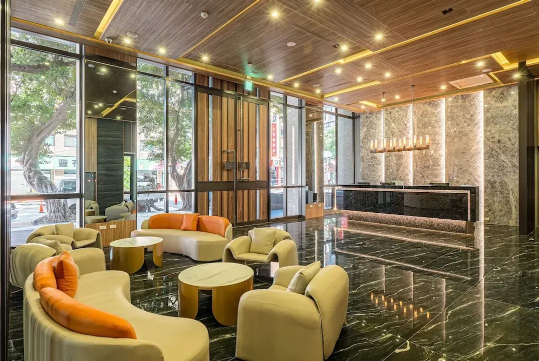 Lobby sitting area