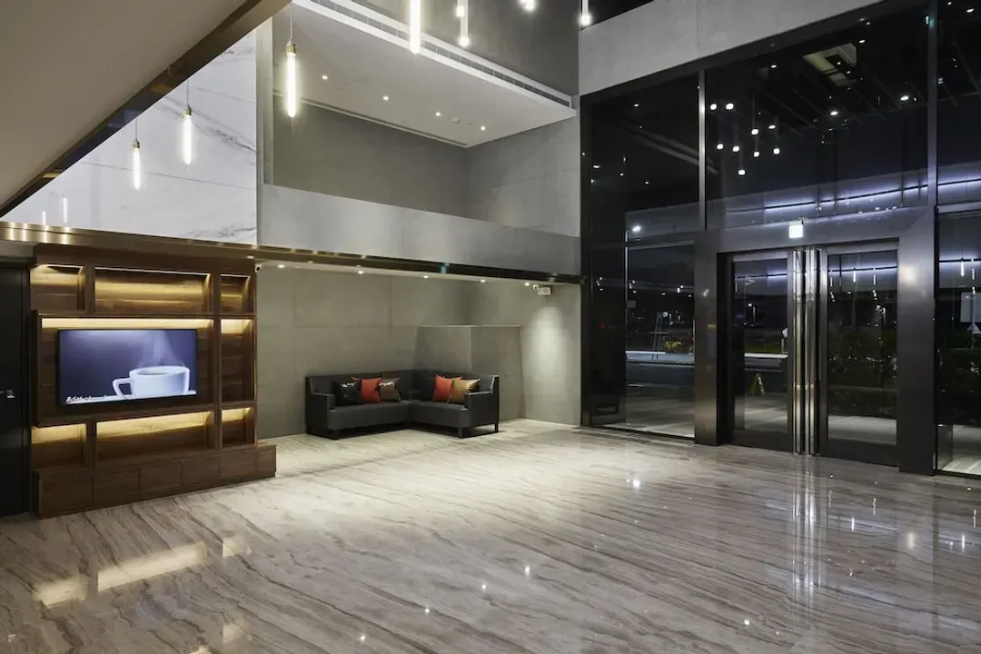 Lobby sitting area