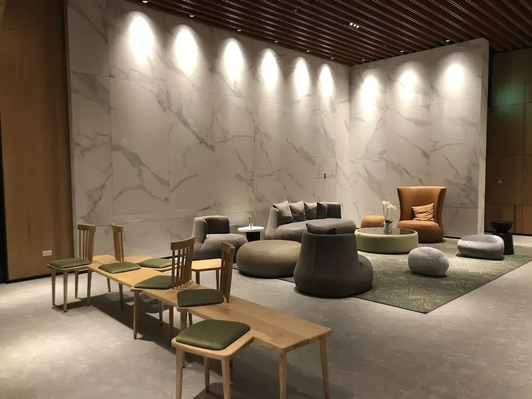 Lobby sitting area
