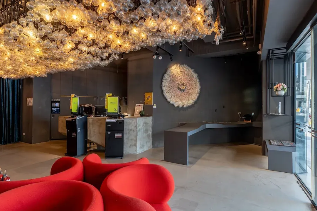 Lobby sitting area