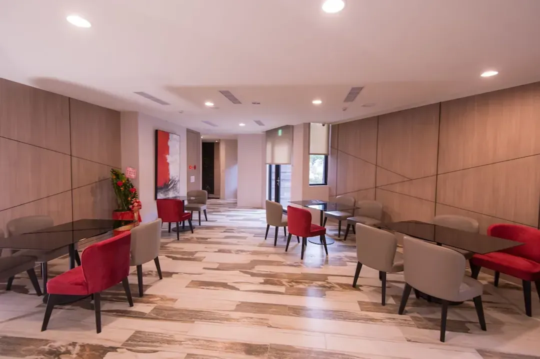 Lobby sitting area