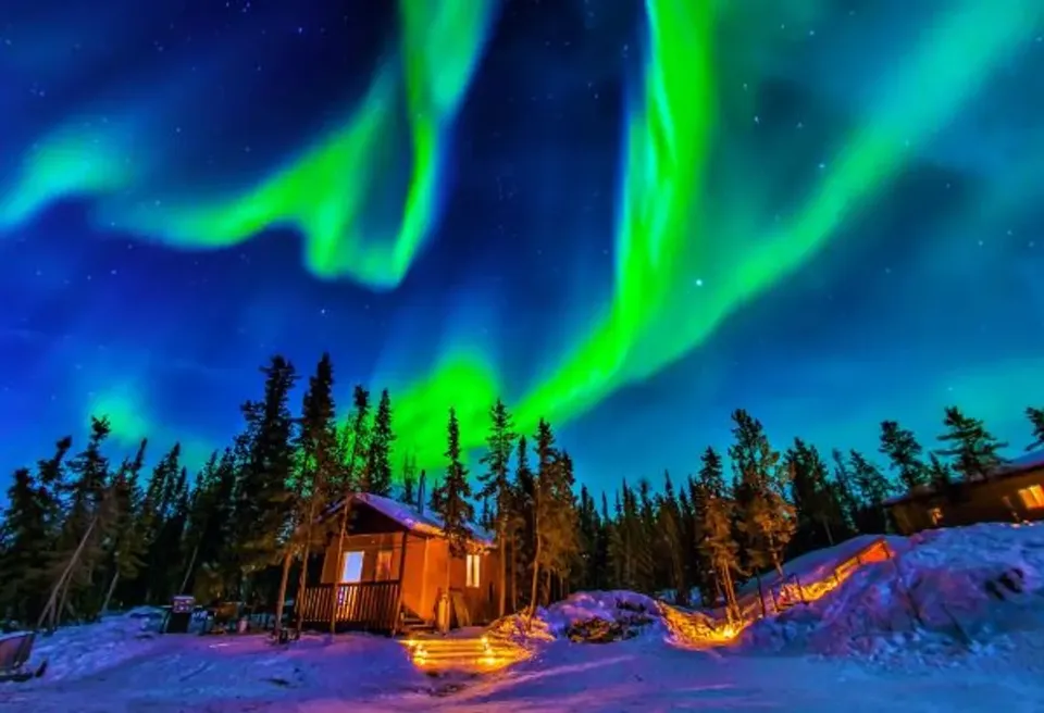 極光之旅推薦，黃刀鎮極光-黃刀鎮(三晚追逐極光)