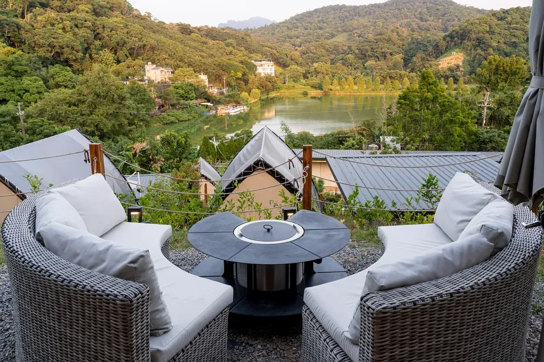 杉棲山丨旭 ｜獨家8折起！新開幕營區、湖畔景色、附設冷暖氣-20