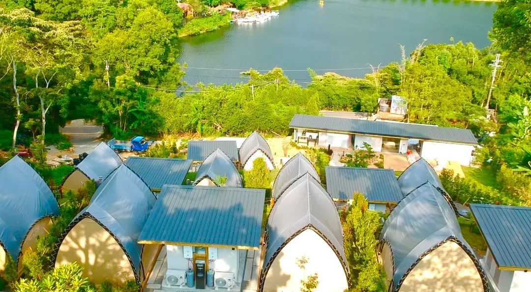 杉棲山丨旭 ｜獨家8折起！新開幕營區、湖畔景色、附設冷暖氣-13