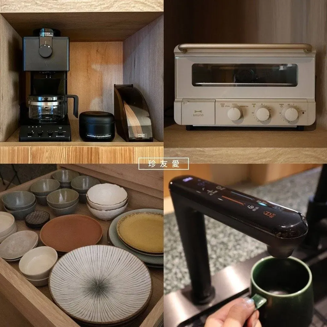 Zhenyouai Tainan Private B&B｜2-8 people occupancy, island kitchen, scenic accommodation next to the second art museum, car parking space included