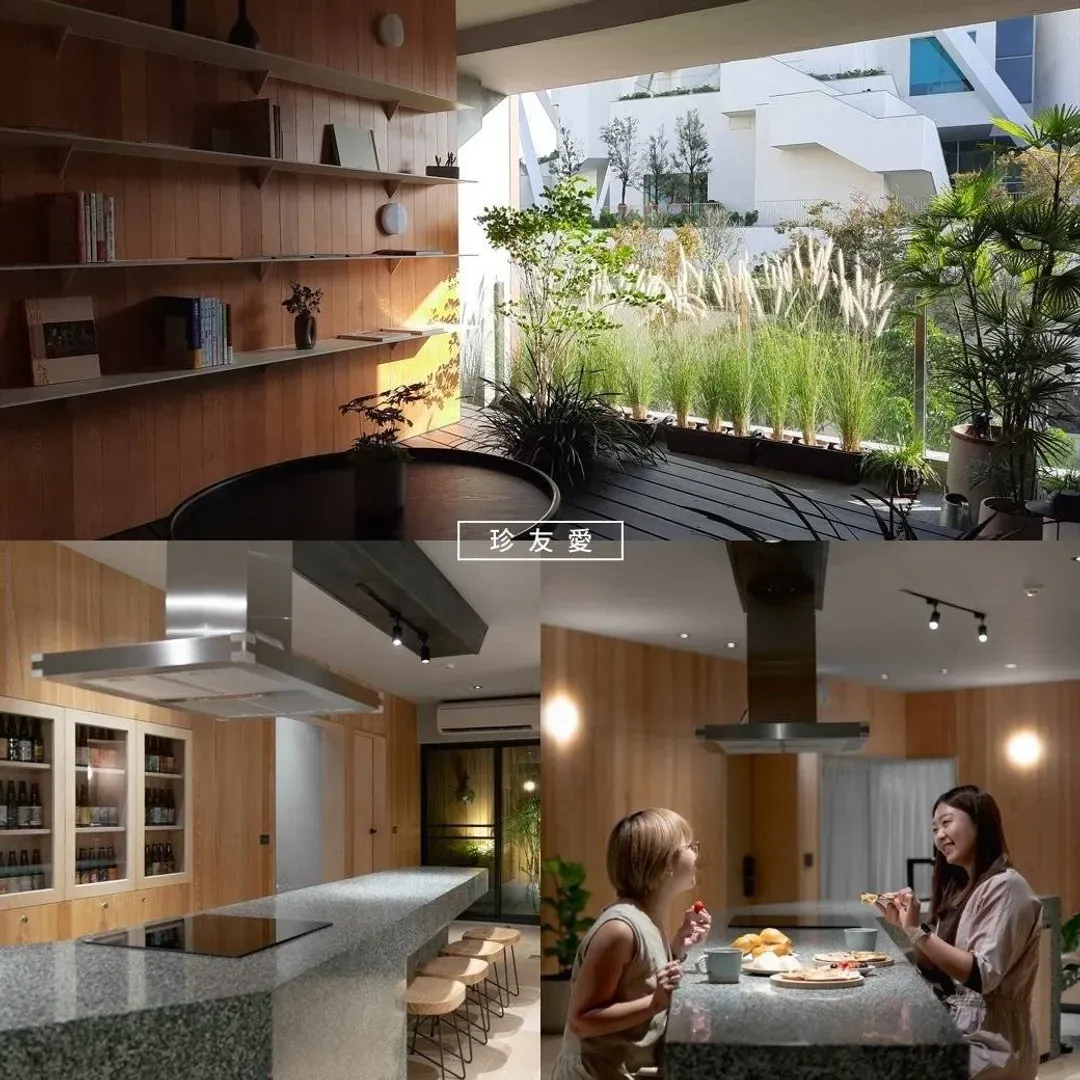 Zhenyouai Tainan Private B&B｜2-8 people occupancy, island kitchen, scenic accommodation next to the second art museum, car parking space included