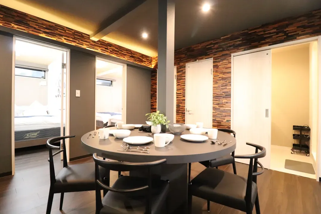 Sweet Villa Haku | A modern Japanese-style healing retreat • with steam room • direct access to Kansai Airport