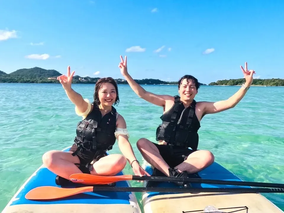 石垣島一日遊推薦,【沖繩石垣島川平灣SUP體驗】半日行程|附免費專業攝影服務