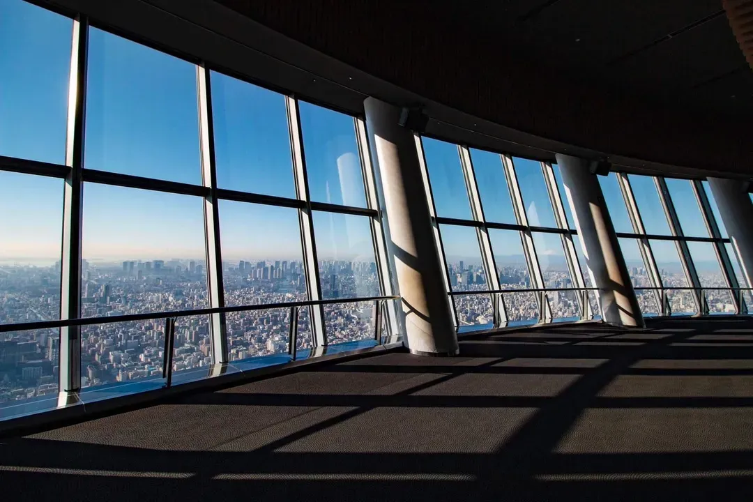 ©TOKYO-SKYTREE-登上晴空塔350m天望甲板｜世界第一高塔