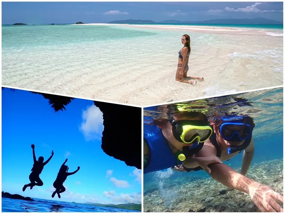 石垣島一日遊推薦,【石垣島一日遊】幻影島 & 藍洞浮潛體驗|含專業教練指導