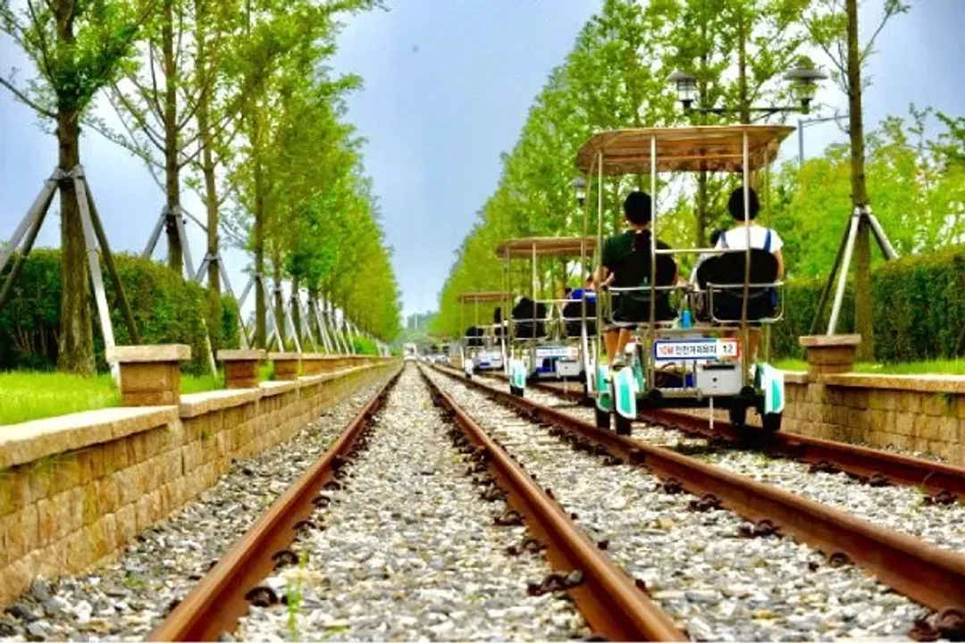 永宗海濱鐵道自行車(四人一部)