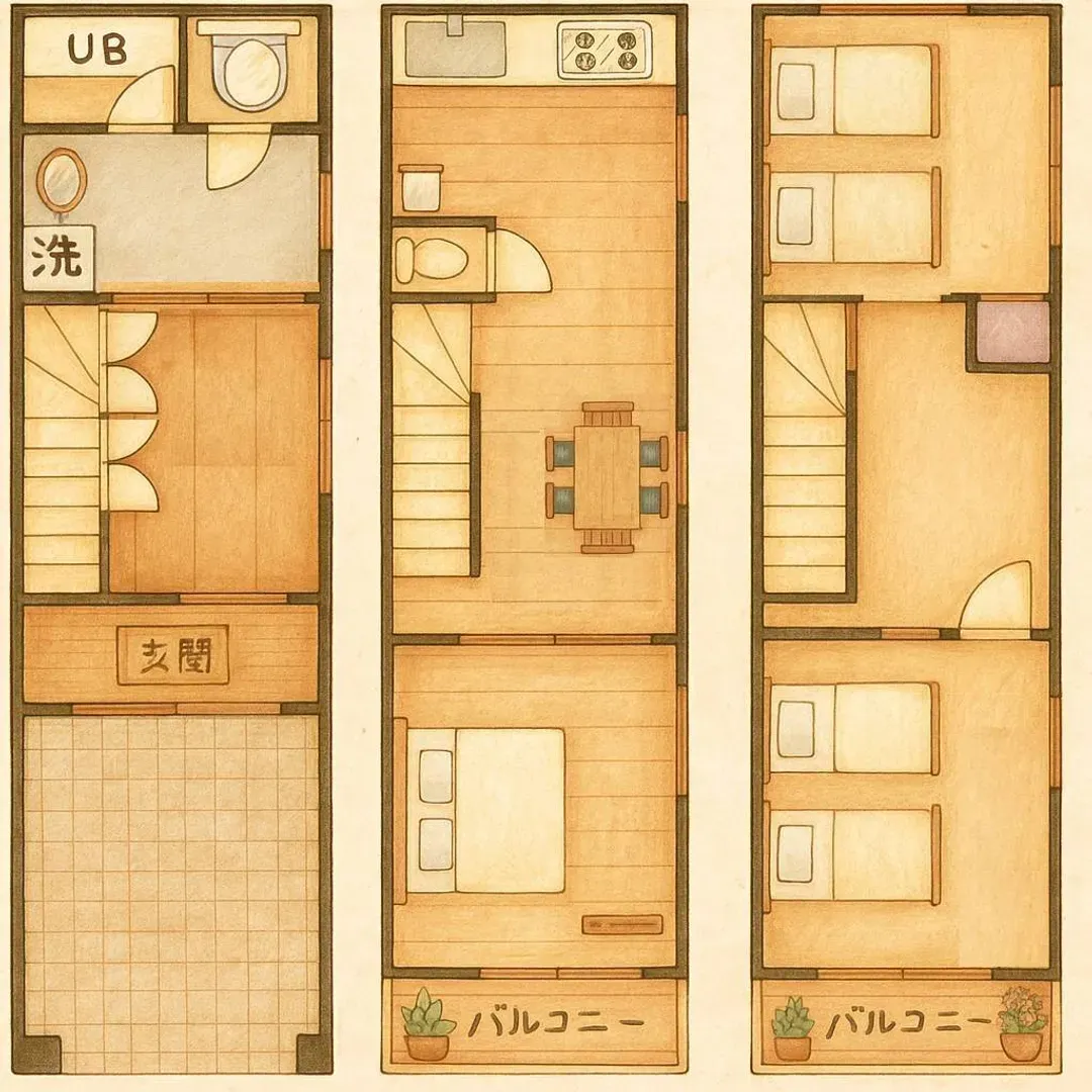勝清居｜包棟附設停車庫/全新裝修3LDK /新深江站步行2分/一線直達難波&日本橋-2