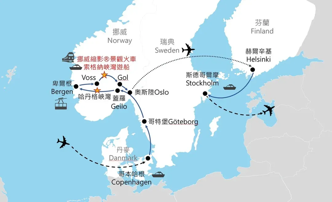 行程地圖