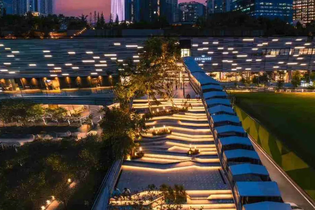 The Exchange TRX 吉隆坡新地標(購物商場+最大空中花園)