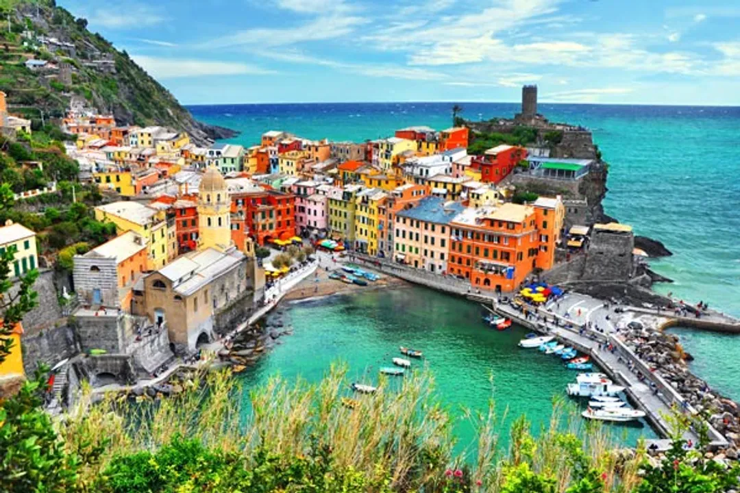 五地漁村Vernazza-利古里亞海岸漁村－波托菲諾 × 五地漁村