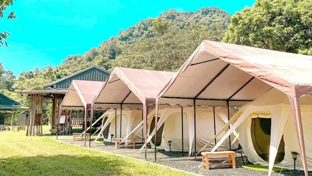 享聚山境露營區|獨家85折起!一泊三食、獨立衛浴、手作擴香石體驗-1