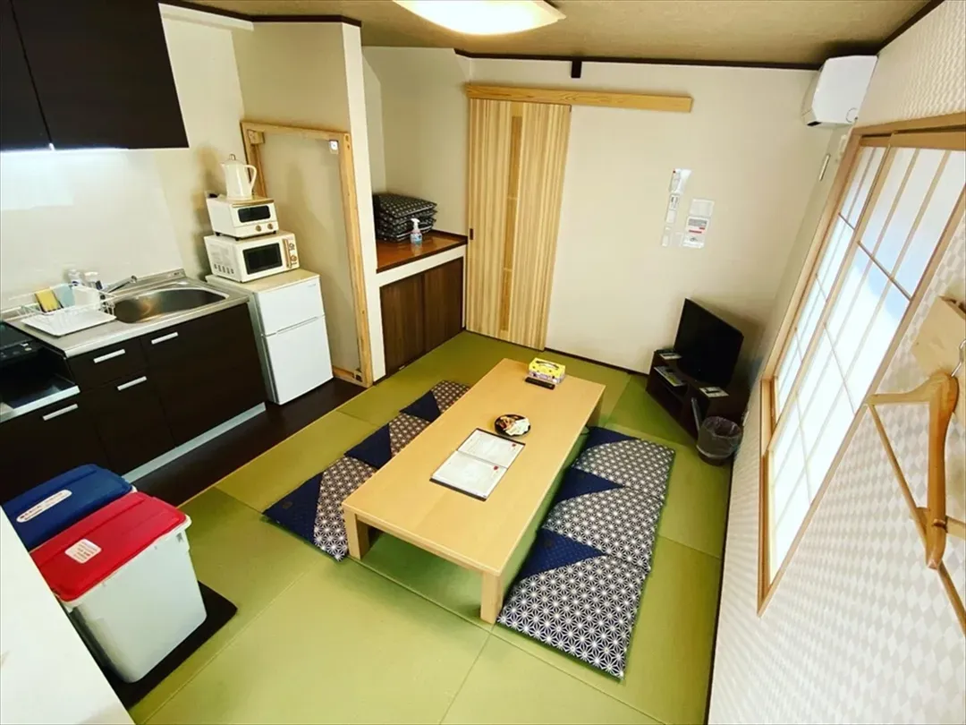 宿家木芥子庵｜淺草整棟包棟住宿｜寬敞63㎡・2間浴室｜最多可住6人｜上野・秋葉原交通便利