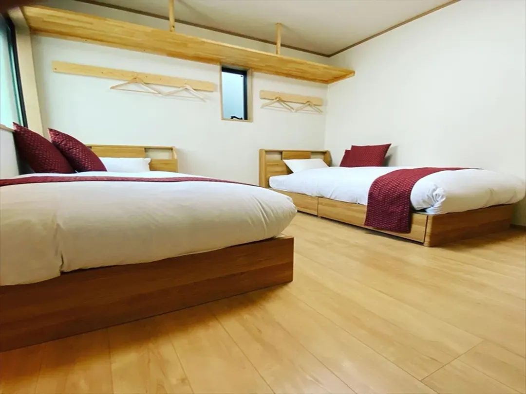 宿家達摩庵｜淺草整棟包棟住宿｜寬敞63㎡・2間浴室｜最多可住6人｜上野・秋葉原交通便利