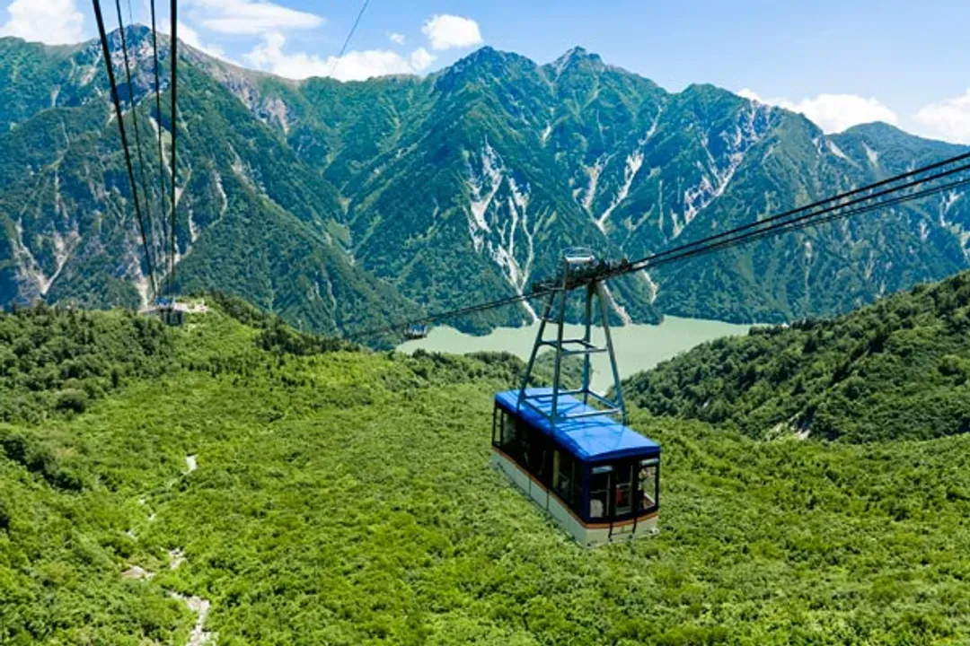 立山黑部(搭乘六種交通工具)