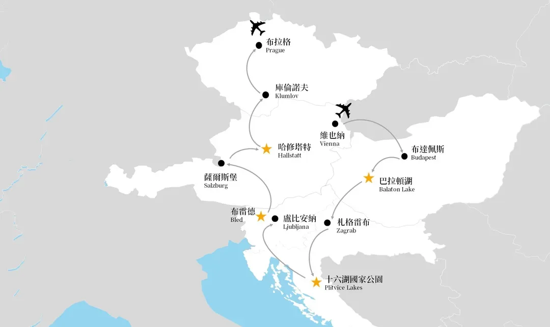 東歐地圖