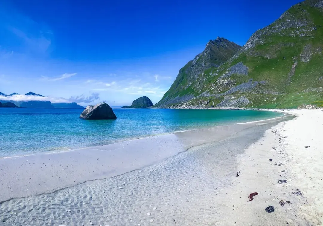 雄獅旅遊,挪威, 羅浮敦,Lofoten,豪克蘭海灘