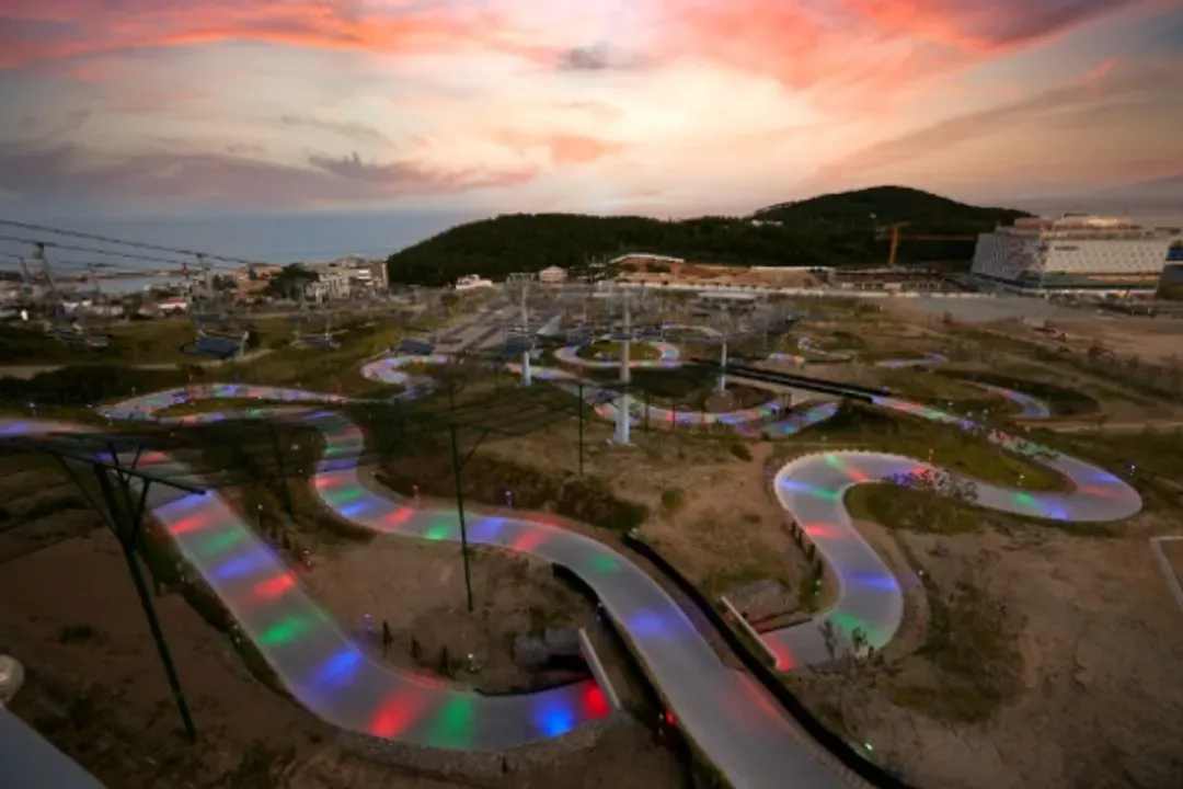 斜坡滑車Skyline Luge-機張:渠道滑車+景觀纜車(兩次體驗券)