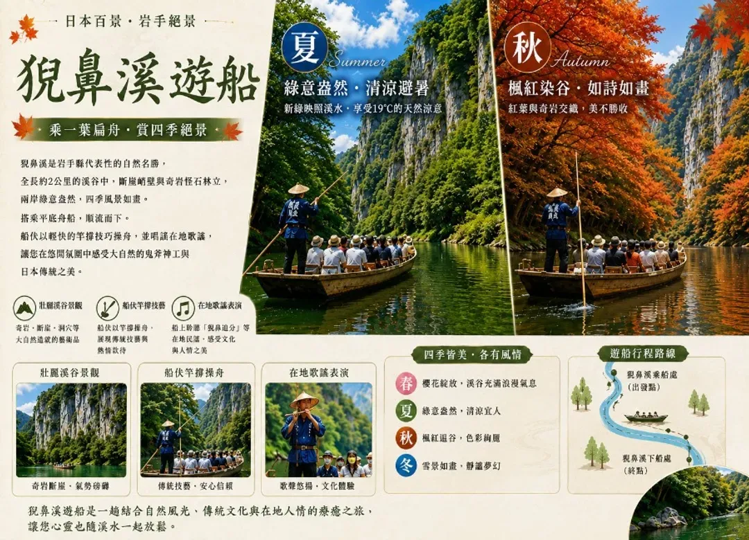 愛戀東北雙溫泉5日.銀河觀星纜車.秘境銀山溫泉.藏王御釜.小岩井農場.猊鼻溪遊船.嚴美溪谷.松島遊船.米澤牛燒肉-6