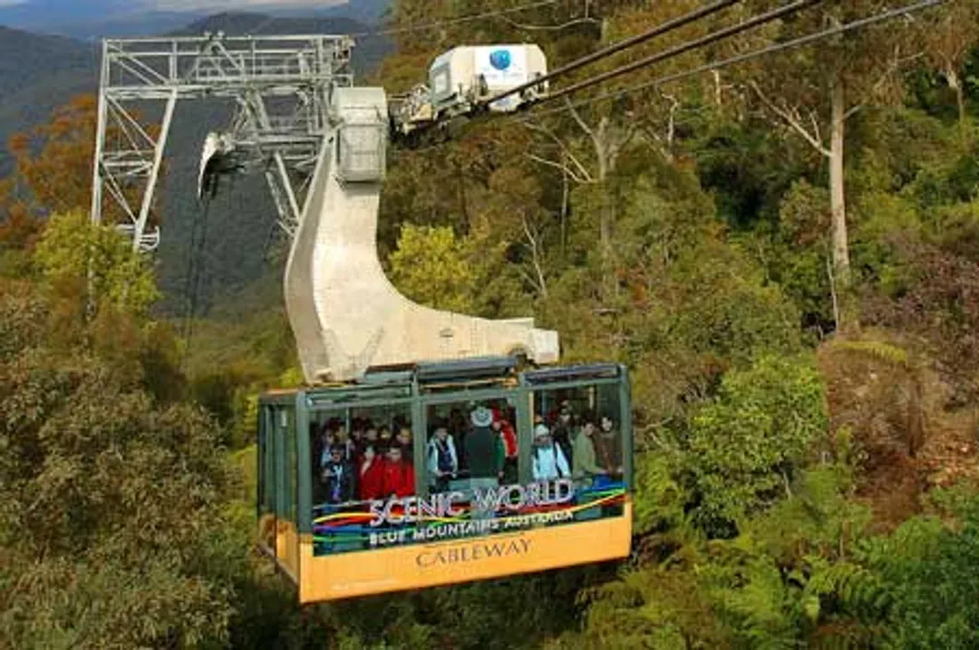 藍山國家公園(鍊纜車、觀景纜車、三姐妹岩、回音角)