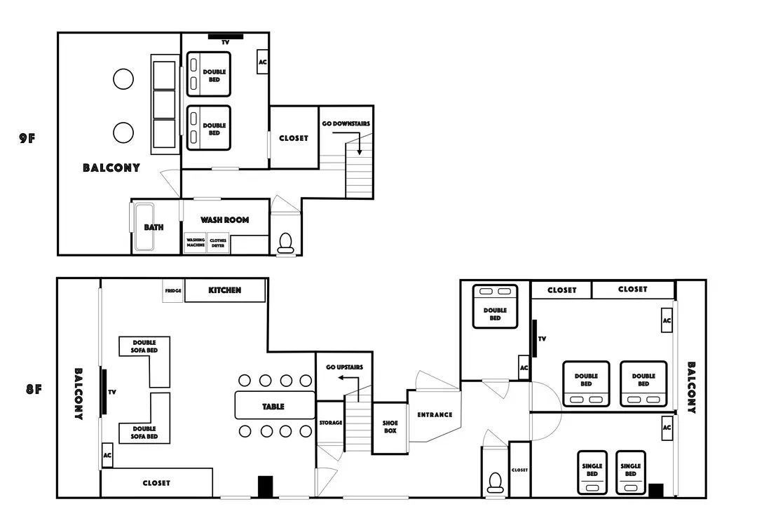 ES8 ELLE Shinsaibashi VIlla-20
